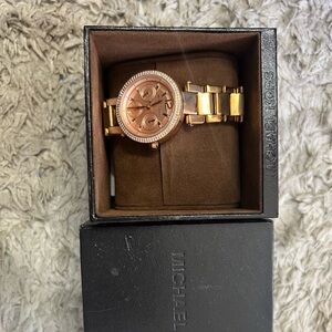 Gold Micheal Kors Watch
